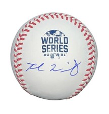 Kyle Wright Signed Autographed Braves World Series Baseball Beckett Witness