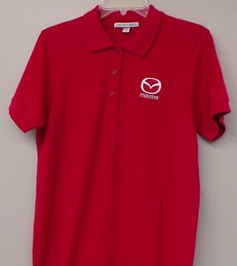 MAZDA Motors Ladies Embroidered Polo Shirt XS-6XL New