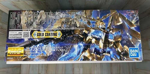 Bandai 1/100 MG RX-0 Unicorn Gundam 03 Phenex Gundam UC Gold Coating Ver. - Picture 4 of 8