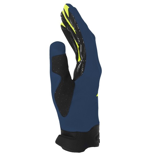 GUANTI MOTO ENDURO CROSS ACERBIS MX LINEAR 2.0 BLU GIALLO GLOVES TG M - Foto 5 di 5