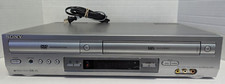 Sony SLV-D201P VCR DVD VHS Recorder Combo Player FOR PARTS AND REPAIR