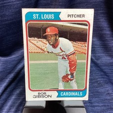 Topps 1974 Bob Gibson #350 St. Louis Cardinals MLB Base Set Card