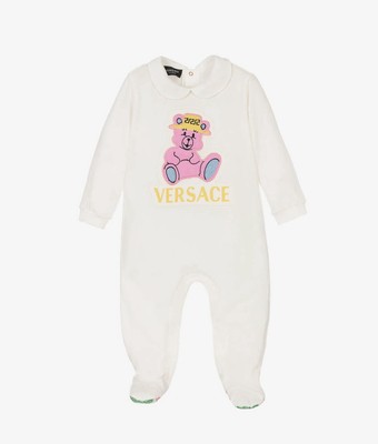BNWT Baby Girls Versace Babygrow One-piece Outfit Designer Teddy Age 9-12 Months