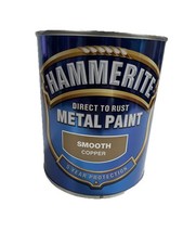 HAMMERITE SMOOTH COPPER DIRECT TO RUST METAL PAINT 750ML GREAT PRICE FREE POST
