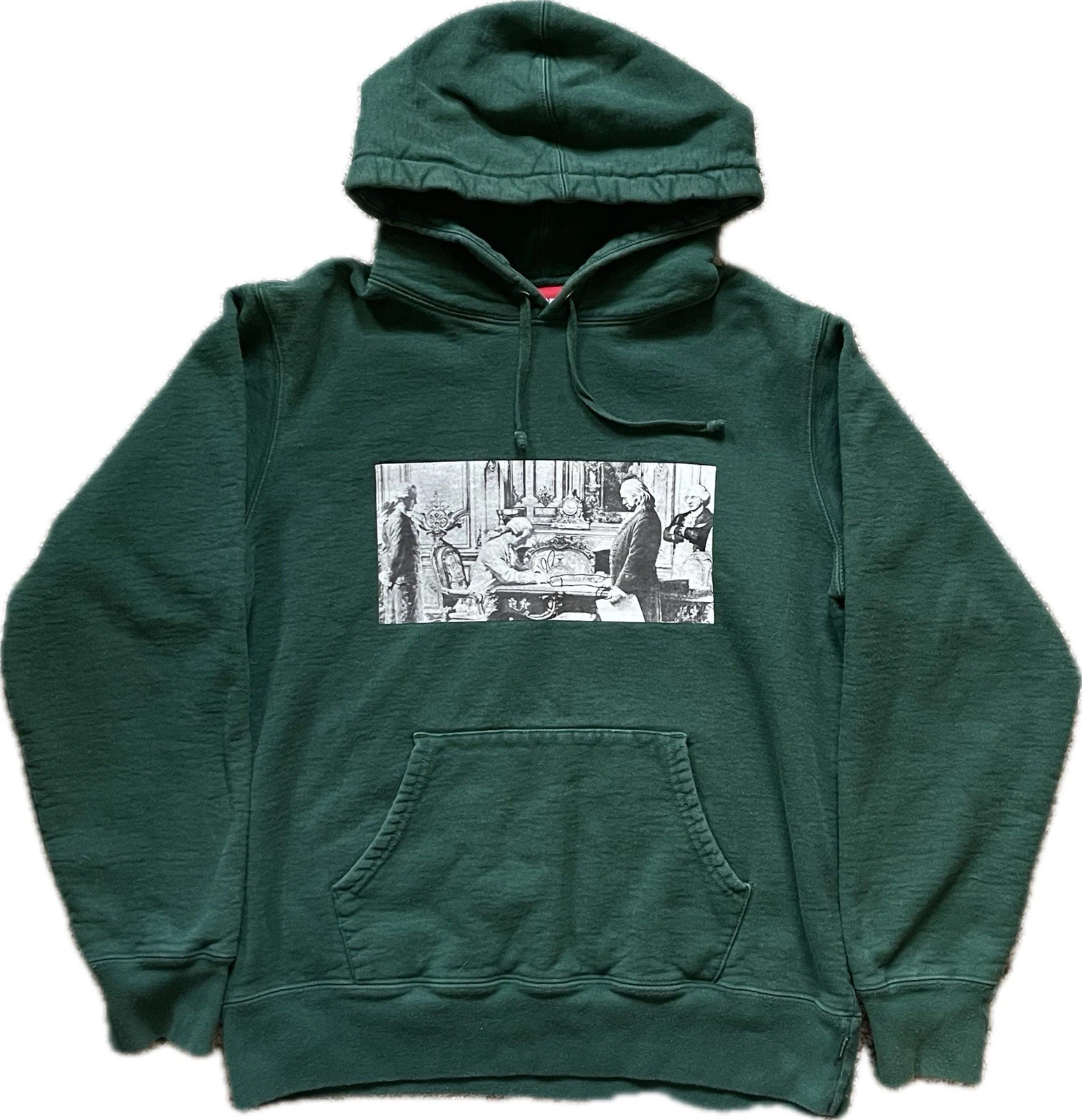 Supreme Mike Kelley Signing Alliance Hoodie FW18 Green Medium