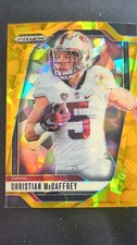 2025 Panini Prizm Draft Picks - Christian McCaffrey #194 Gold Ice Prizm
