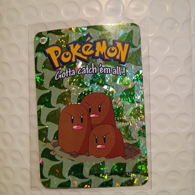 Dugtrio #051 - Vintage Vending Machine Prism Sticker 2000 - Pokemon Card