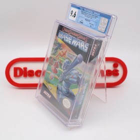 NES Nintendo CYBER STADIUM SERIES BASE WARS BASEBALL - CGC GRADED 9.6 A+ Sealed!