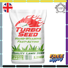 Avern Turbo Grass Seed 1.3KG Fast Growing Lawn Seed Hard Wearing Grass Dog Fr... 12.84 per kilo