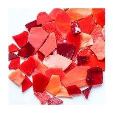 Large Broken Mosaic Glass Pieces Bulk Stained Glass Sheets Tiles Crafts Supplies