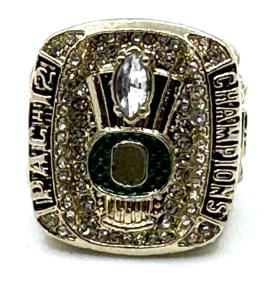 NCAA / 2019 Oregon Ducks Championship  Ring / Wilson - Image 3 of 4