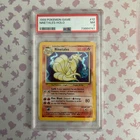 1999 Pokémon Base Set Ninetales - Rare Holo PSA 7 NM #12
