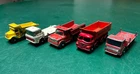 Lot of 5 Vintage 1960's Lesney Matchbox Trucks