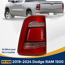 Led Tail Light For 2019-2024 Dodge Ram 1500 Wblind Spot Left Driver 68262531ah