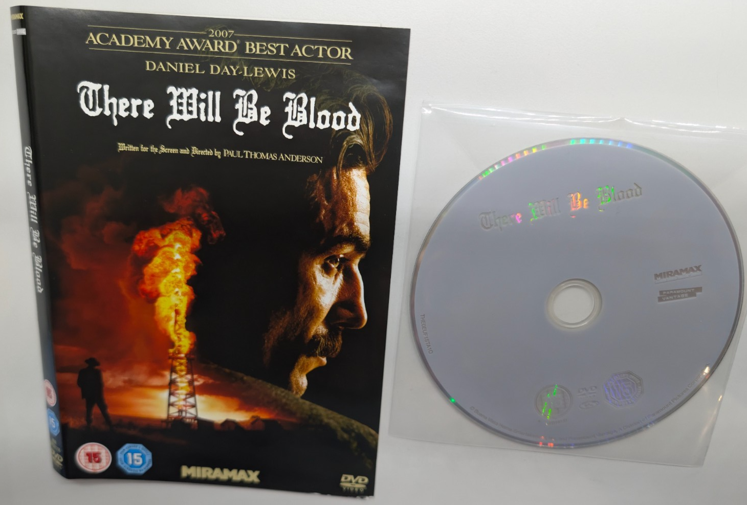 There Will Be Blood DVD 2011 Daniel Day-Lewis NO CASE