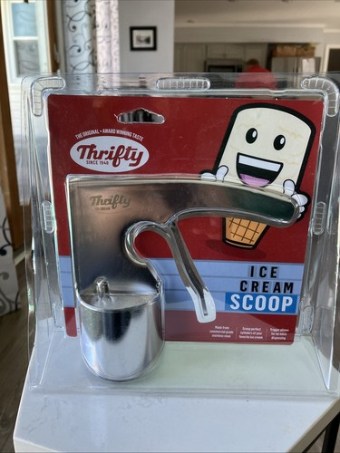 Thrifty Old Time Ice Cream Scoop Scooper Commercial Grade Stainless Steel NEW!