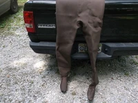 SIMMS INSULATED STOCKING FOOT/SOFT BOOT CHEST WADERS SIZE XL