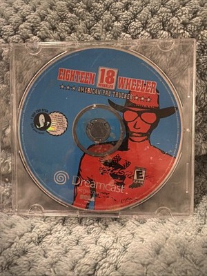 Eighteen 18-Wheeler American Pro Trucker (Sega Dreamcast, 2001) Disc Only