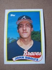 John Smoltz 1989 Topps baseball Rookie card # 382 NM or better