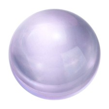 20mm/0.8" Crystal Sphere Ball Glass Solid Ball for Decoration, Purple