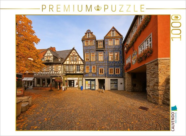 Calvendo Puzzle Leaning House | 1000 Pieces, Finished Size 25.2 × 18.9 In (64 ×-image