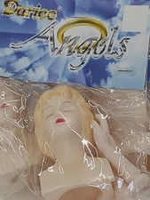 Vntg. Angel Head W/Arms Plastic Darice Lot Of 6 Doll Making/Crafts/Hobby
