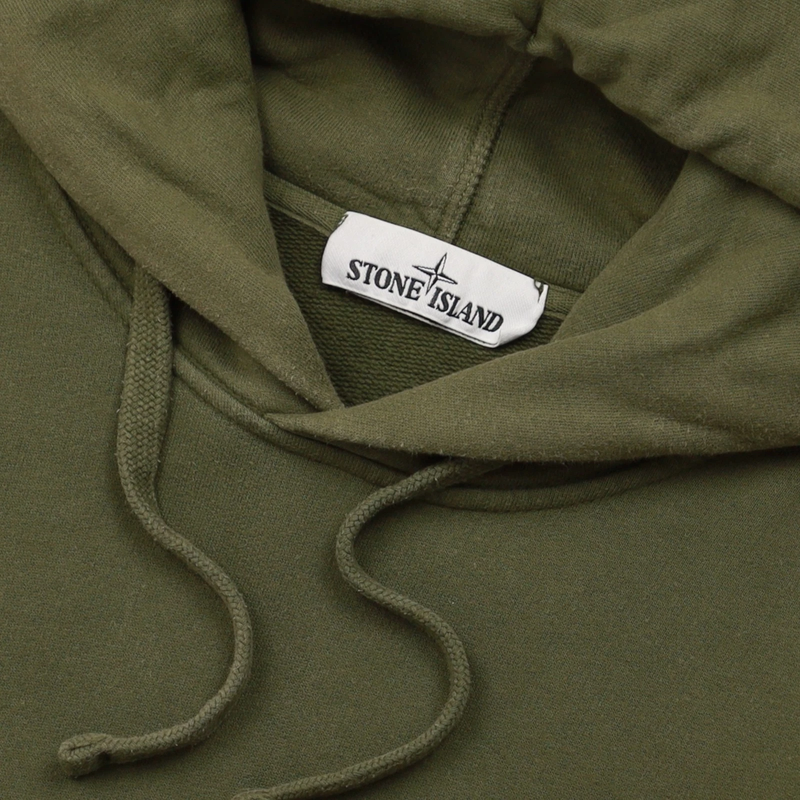 Felpa con cappuccio Stone Island taglia media verde