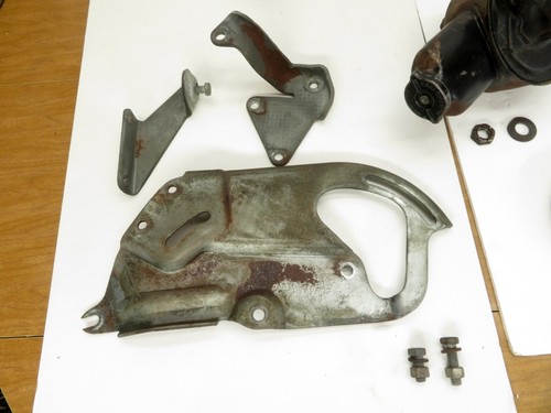 1961 - 1963 Olds Pontiac Buick 215ci Power Steering Pump Bracket Pulley 3.5L 215 - Picture 4 of 12