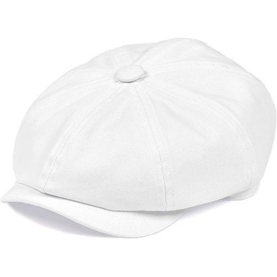 Vintage Newsboy Cap Baker Boy Flat Ivy Gatsby Cabbie Driving Golf Hat Unisex