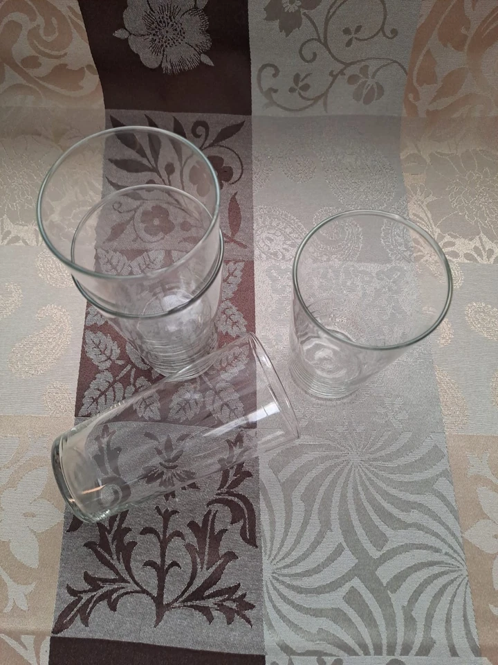 4x0,25l seltene Form Konik Superfest Biergläser DDR Mitropa Strong Glass East. - Bild 4 von 4