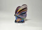 New ListingFenton Amethyst Carnival Glass Butterfly Figurine Vintage