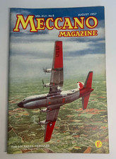 Meccano Magazine August 1957 8 Lockheed Hercules RAF Space Vanguard Dinky Toys