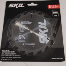 SKIL 5 -1/2 IN. 18T CIRCULAR SAW BLADE CRB1001 3810737463 5.5" Free Ship