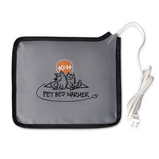 Pet Bed Warmer, Turn Any Pet Bed Into a Heated Cat or Dog Bed, Small Gray