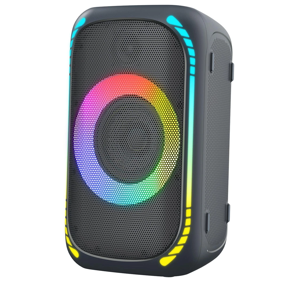 onn. 100094812 Altavoz Inalámbrico Bluetooth para Fiesta con Iluminación LED Multicolor