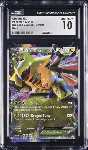 Giratina-EX graded CGC 10 for sale on eBay