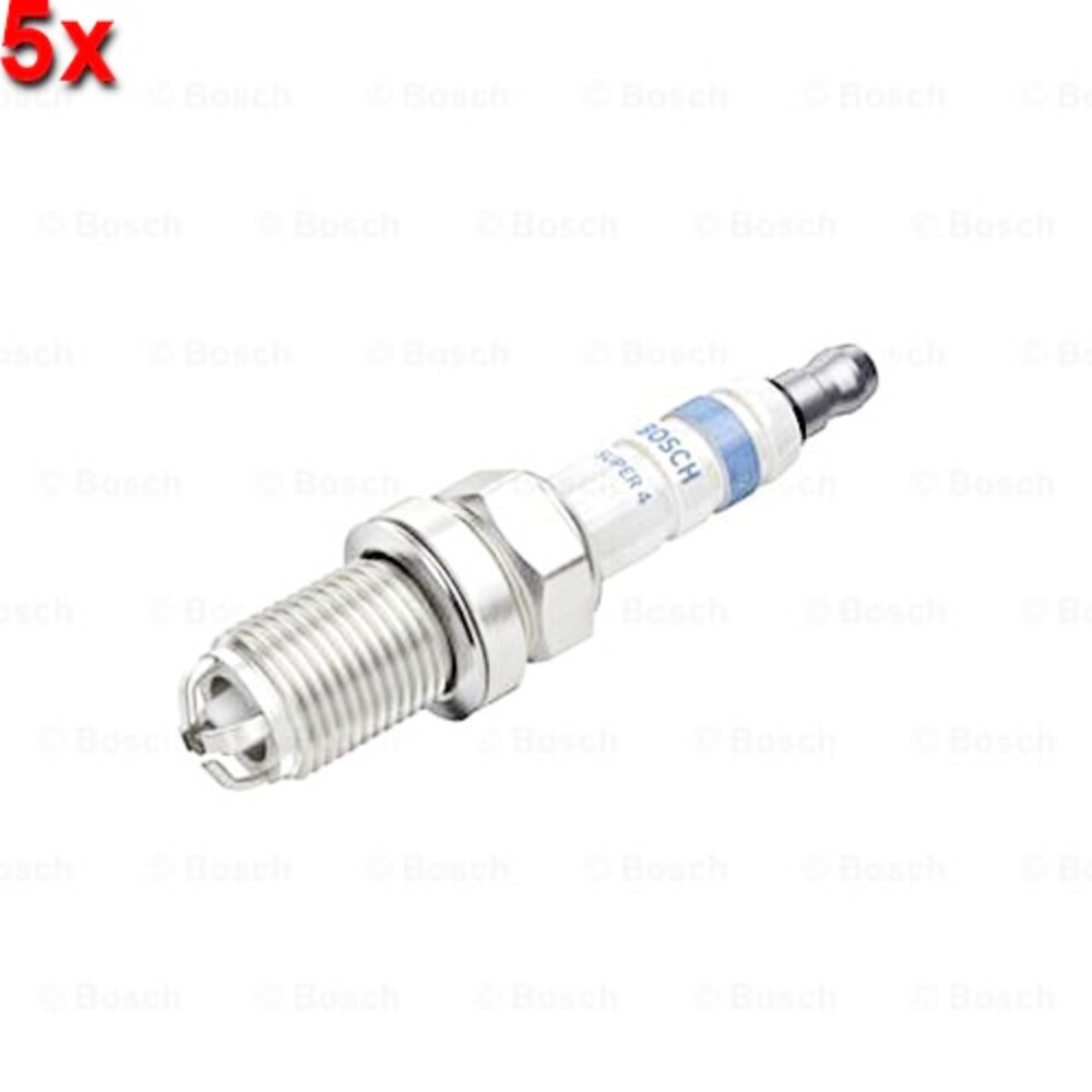 BOSCH 5x Spark Plug For ACURA ARO AUDI AUSTIN AUTOBIANCHI BMW 82-19 0242232802