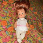 Mattel Barbie Happy Heart Family Toddler Girl Baby Doll Red Hair Vintage 1976