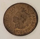 1875 Indian Head Penny