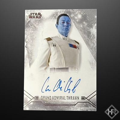 #ad 2025 Topps Star Wars Smugglers Outpost Lars Mikkelsen Grand Admiral Thrawn Auto $49.99