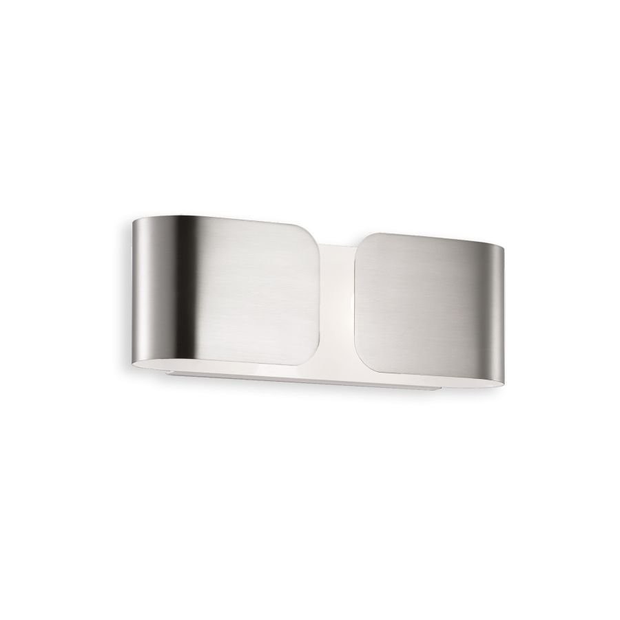 Applique Ideal Lux Clip AP2 Mini Cromo Scontata | Lampada Parete G9