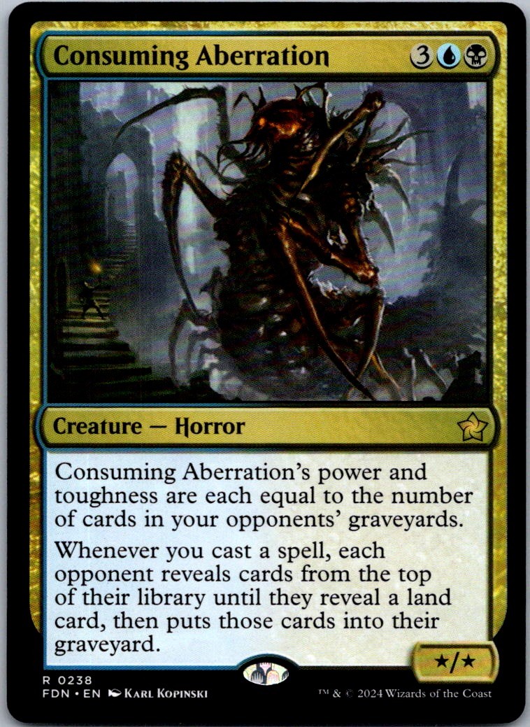 Consuming Aberration R GR1 #10 LP MTG Magic