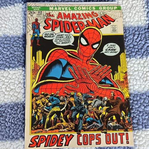 New ListingThe Amazing Spider-Man #112 (1972) Partial Origin Peter Parker