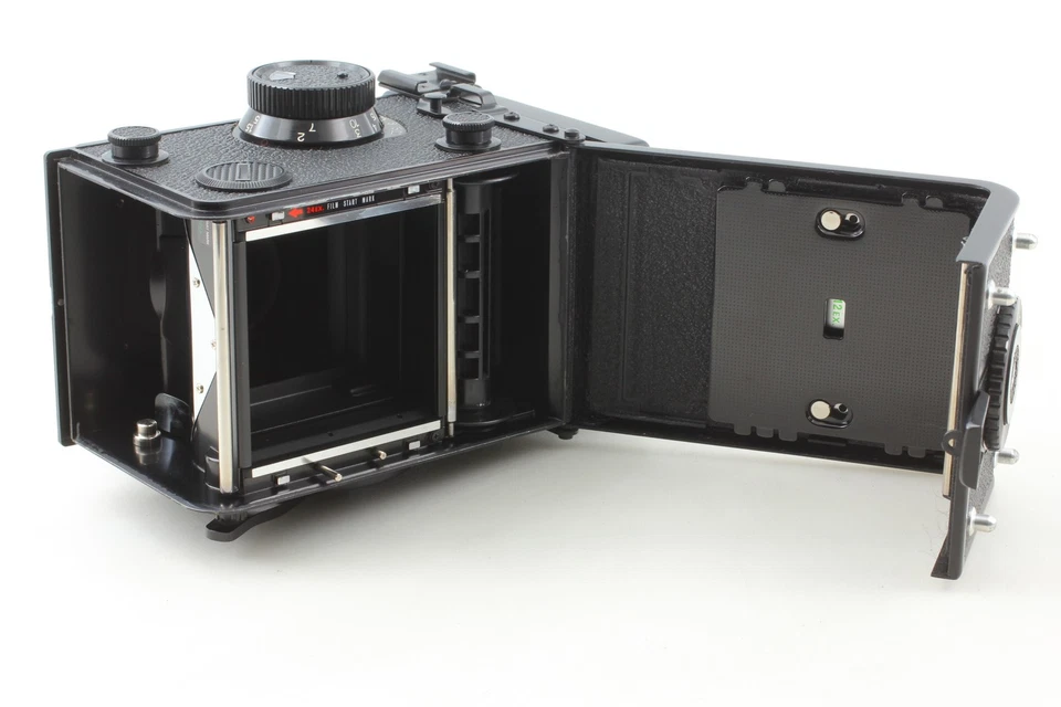 Cámara fotográfica Meter Works [N COMO NUEVA] Yashica Mat 124G 6x6 TLR 80 mm f/3,5 lente JAPÓN Foto 4 de 4