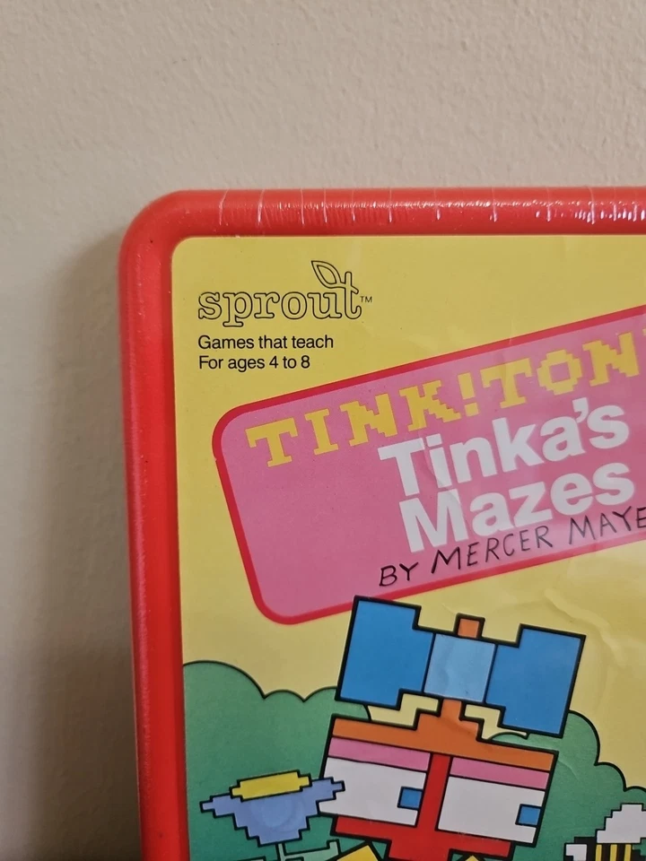 Vtg Rare 1984 New Sealed Tink! Tonk! Tinka's Mazes Mercer Mayer Commodore 64 C64 - Image 2 of 4
