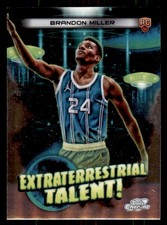 2023-24 Topps Chrome Cosmic #ET-19 Brandon Miller Extraterrestrial Talent