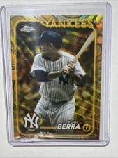 2024 Topps Gilded Collection - Yogi Berra #8 Gold Wave Refractor /75