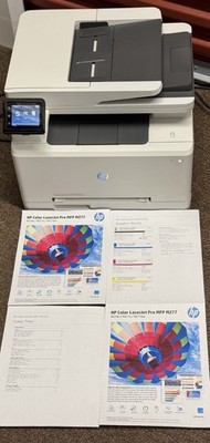 HP Color LaserJet Pro MFP M277dw Wireless AIO Printer, W/90%  Toner - 53 Pgs 