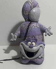 Jim Shore Enesco 4016543 Disney Cheshire Cat Alice in Wonderland Bird House Read