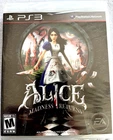Alice: Madness Returns Sony PlayStation 3, NEW
